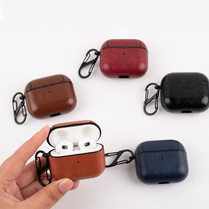 Wireless Earphone Leather Shockproof Protective Case for AirPods 3