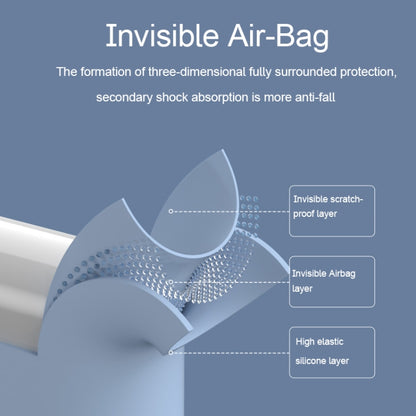 Silicone Thickening Wireless Earphone Protective Case with Hook