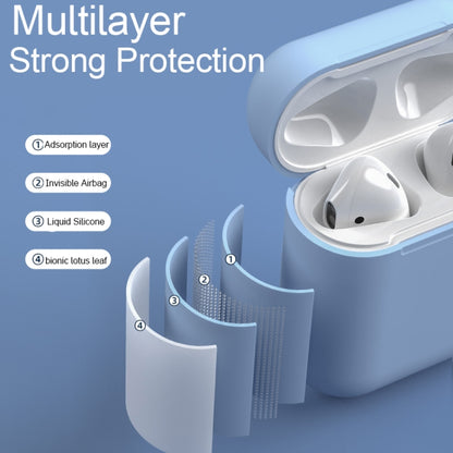 Silicone Thickening Wireless Earphone Protective Case with Hook