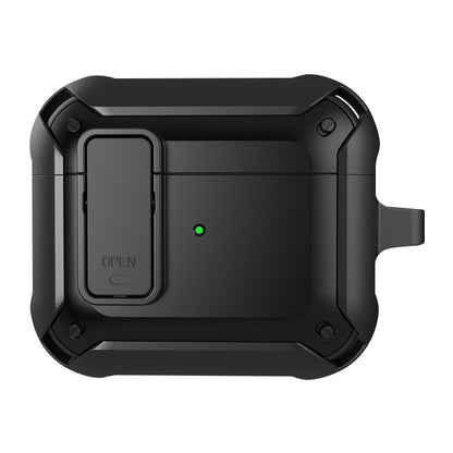 Wireless Earphones Shockproof Bumblebee Silicone Protective Case with Switch, For AirPods 3