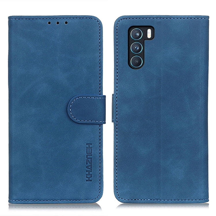 KHAZNEH Retro Texture PU + TPU Horizontal Flip Leather Case with Holder & Card Slots & Wallet, For OPPO K9 Pro