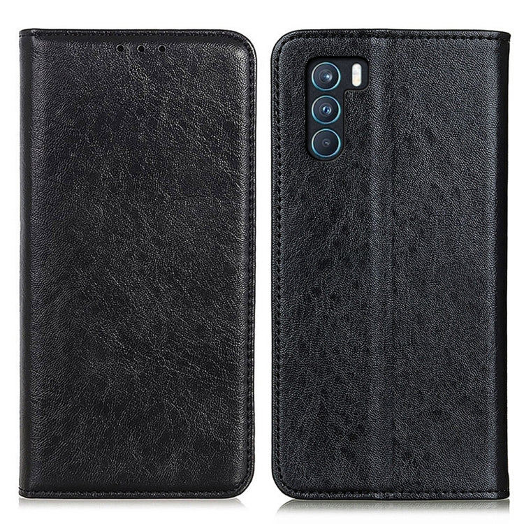 Magnetic Crazy Horse Texture Horizontal Flip Leather Case with Holder & Card Slots & Wallet, For OPPO K9 Pro