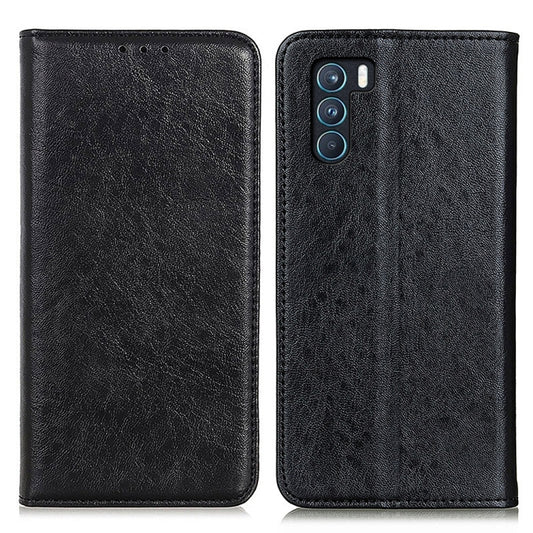 Magnetic Crazy Horse Texture Horizontal Flip Leather Case with Holder & Card Slots & Wallet, For OPPO K9 Pro