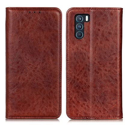 Magnetic Crazy Horse Texture Horizontal Flip Leather Case with Holder & Card Slots & Wallet, For OPPO K9 Pro