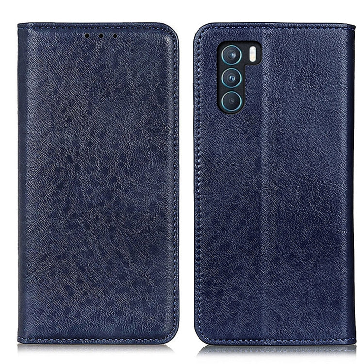 Magnetic Crazy Horse Texture Horizontal Flip Leather Case with Holder & Card Slots & Wallet, For OPPO K9 Pro
