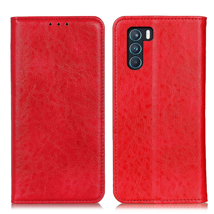 Magnetic Crazy Horse Texture Horizontal Flip Leather Case with Holder & Card Slots & Wallet, For OPPO K9 Pro