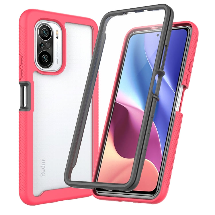 Starry Sky Solid Color Series Shockproof PC + TPU Protective Case with PET Film