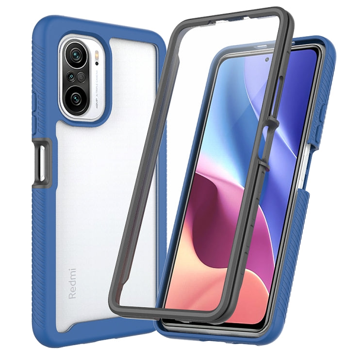 Starry Sky Solid Color Series Shockproof PC + TPU Protective Case with PET Film