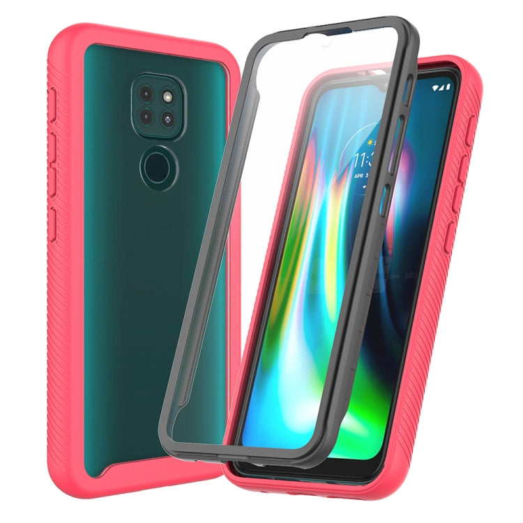 Starry Sky Solid Color Series Shockproof PC + TPU Protective Case with PET Film