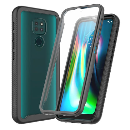 Starry Sky Solid Color Series Shockproof PC + TPU Protective Case with PET Film