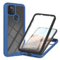 Starry Sky Solid Color Series Shockproof PC + TPU Protective Case with PET Film, For Google Pixel 5A 5G