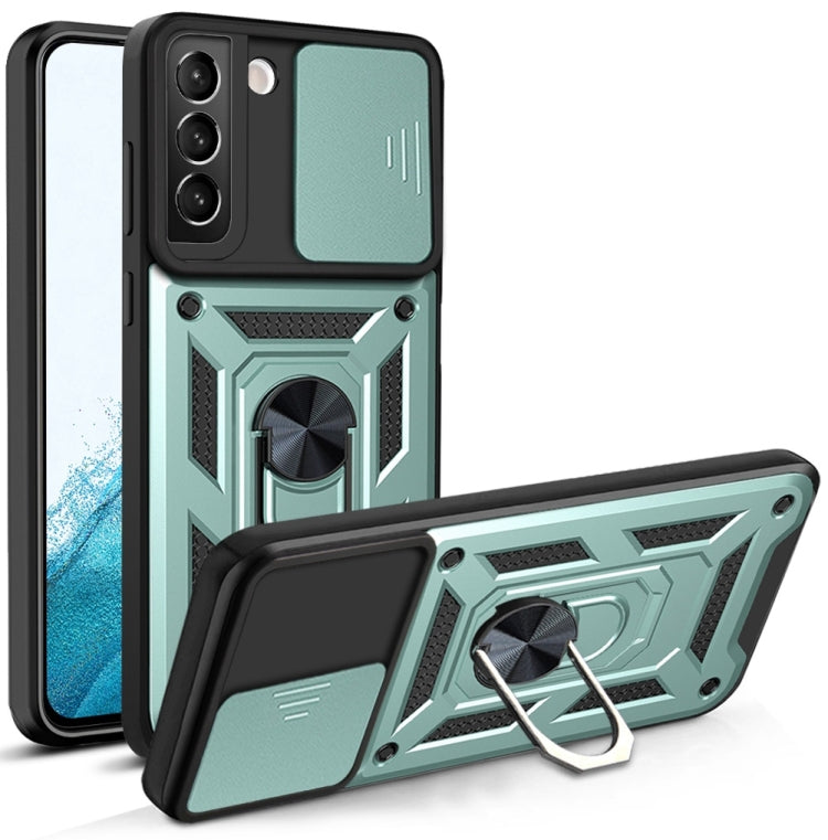 Sliding Camera Cover Design TPU+PC Protective Case, For Samaung Galaxy S22 5G, For Samaung Galaxy S22+ 5G, For Samaung Galaxy S22 Ultra 5G