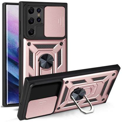 Sliding Camera Cover Design TPU+PC Protective Case, For Samaung Galaxy S22 5G, For Samaung Galaxy S22+ 5G, For Samaung Galaxy S22 Ultra 5G