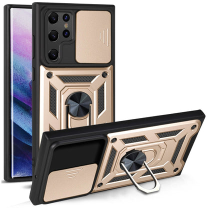 Sliding Camera Cover Design TPU+PC Protective Case, For Samaung Galaxy S22 5G, For Samaung Galaxy S22+ 5G, For Samaung Galaxy S22 Ultra 5G