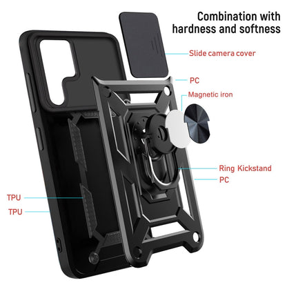 Sliding Camera Cover Design TPU+PC Protective Case