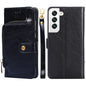 Zipper Bag PU + TPU Horizontal Flip Leather Case with Holder & Card Slot & Wallet & Lanyard