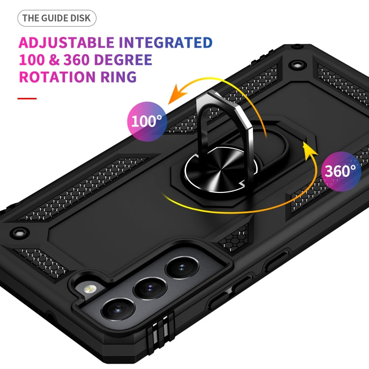 Shockproof TPU + PC Protective Case with 360 Degree Rotating Holder