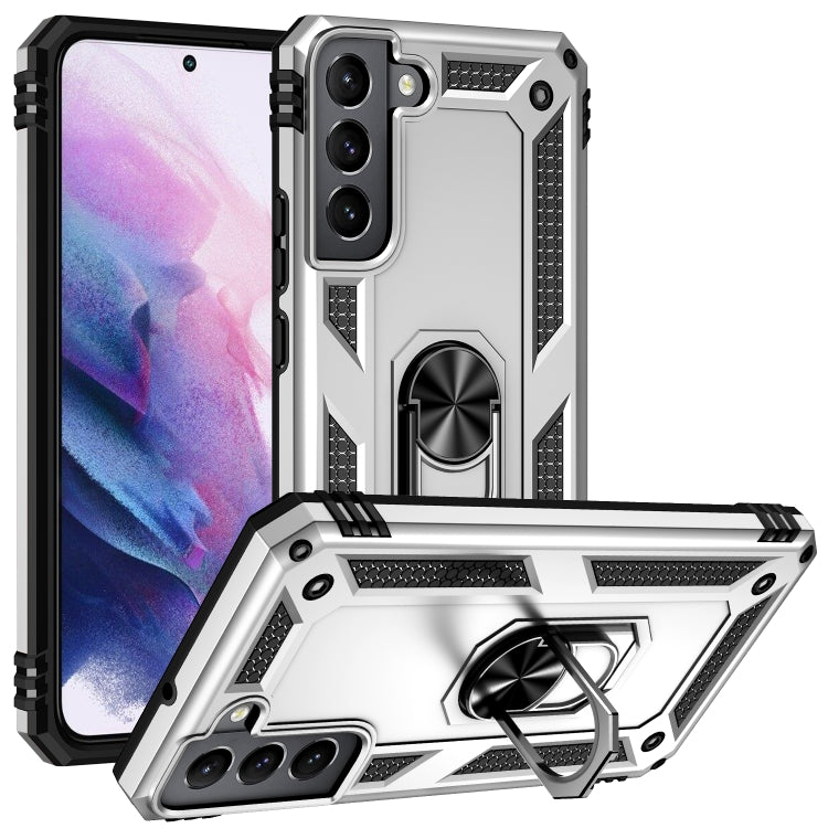 Shockproof TPU + PC Protective Case with 360 Degree Rotating Holder, For Samaung Galaxy S22 5G, For Samaung Galaxy S22+ 5G, For Samaung Galaxy S22 Ultra 5G