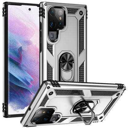 Shockproof TPU + PC Protective Case with 360 Degree Rotating Holder