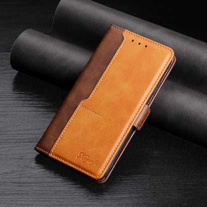 Retro Texture Contrast Color Side Buckle Horizontal Flip Leather Case with Holder & Card Slots & Wallet, For Samsung Galaxy A13 5G, For Samsung Galaxy S22 5G, For Samsung Galaxy S22+ 5G, For Samsung Galaxy S22 Ultra 5G