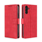 Skin Feel Crocodile Texture Magnetic Clasp Horizontal Flip PU Case with Holder & Card Slots & Wallet