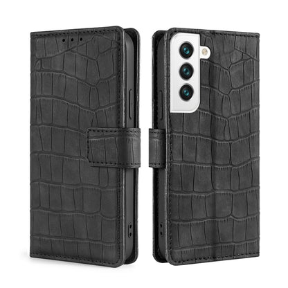 Skin Feel Crocodile Texture Magnetic Clasp Horizontal Flip PU Case with Holder & Card Slots & Wallet, For Samsung Galaxy A13 5G, For Samsung Galaxy S22 5G, For Samsung Galaxy S22+ 5G, For Samsung Galaxy S22 Ultra 5G