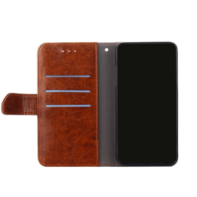 Geometric Stitching Horizontal Flip Leather Case with Holder & Card Slots & Wallet