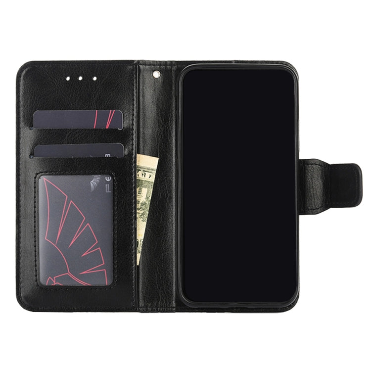 Crystal Texture Horizontal Flip Leather Case with Holder & Card Slots & Wallet