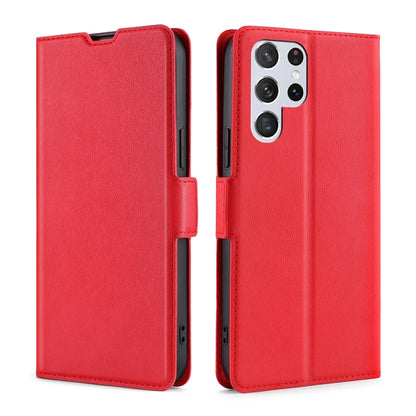 Ultra-thin Voltage Buckle PU + TPU Horizontal Flip Leather Case with Holder & Card Slot