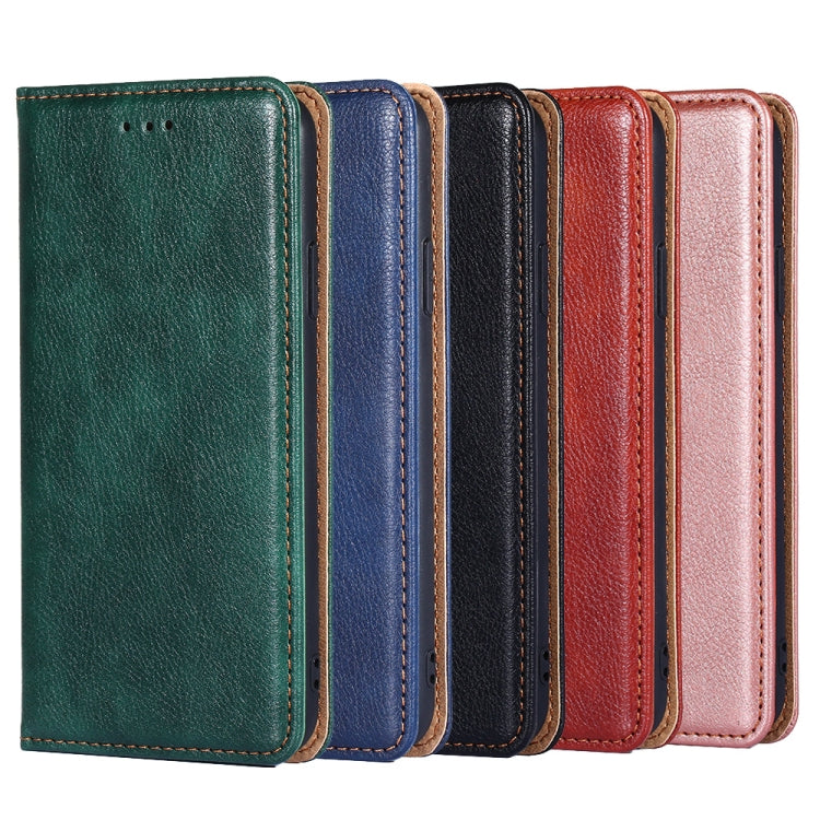 Pure Color Magnetic Horizontal Flip Leather Case with Holder & Card Slot & Wallet