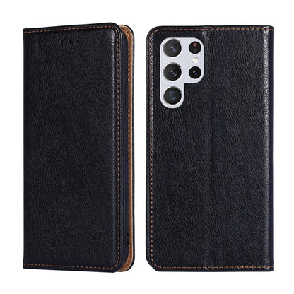 Pure Color Magnetic Horizontal Flip Leather Case with Holder & Card Slot & Wallet