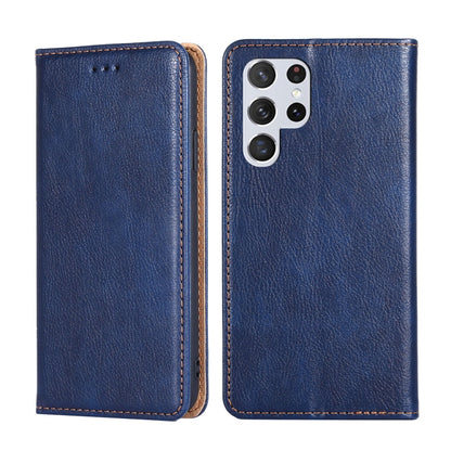 Pure Color Magnetic Horizontal Flip Leather Case with Holder & Card Slot & Wallet