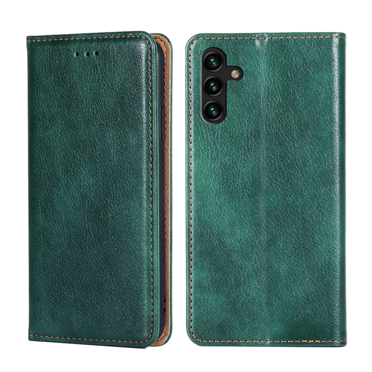 Pure Color Magnetic Horizontal Flip Leather Case with Holder & Card Slot & Wallet