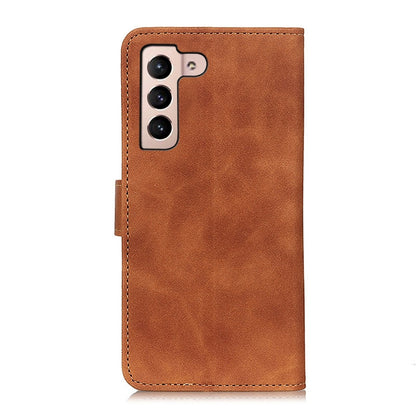 KHAZNEH Retro Texture PU + TPU Horizontal Flip Leather Case with Holder & Card Slots & Wallet, For Samsung Galaxy S22 5G, For Samsung Galaxy S22+ 5G, For Samsung Galaxy S22 Ultra 5G, For Xiaomi Civi 5G