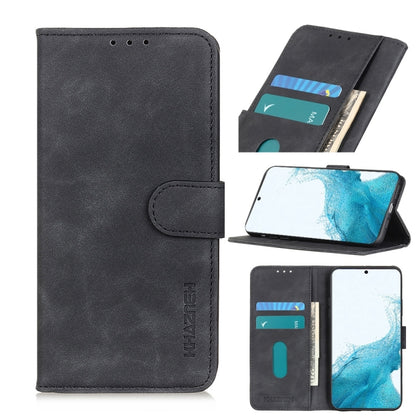 KHAZNEH Retro Texture PU + TPU Horizontal Flip Leather Case with Holder & Card Slots & Wallet, For Samsung Galaxy S22 5G, For Samsung Galaxy S22+ 5G, For Samsung Galaxy S22 Ultra 5G, For Xiaomi Civi 5G