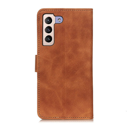 KHAZNEH Retro Texture PU + TPU Horizontal Flip Leather Case with Holder & Card Slots & Wallet