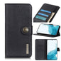 KHAZNEH Cowhide Texture Horizontal Flip Leather Case with Holder & Card Slots & Wallet