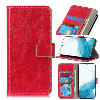 Retro Crazy Horse Texture Horizontal Flip Leather Case with Holder & Card Slots & Photo Frame & Wallet