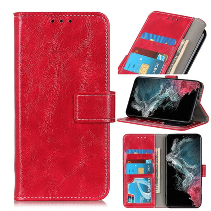 Retro Crazy Horse Texture Horizontal Flip Leather Case with Holder & Card Slots & Photo Frame & Wallet