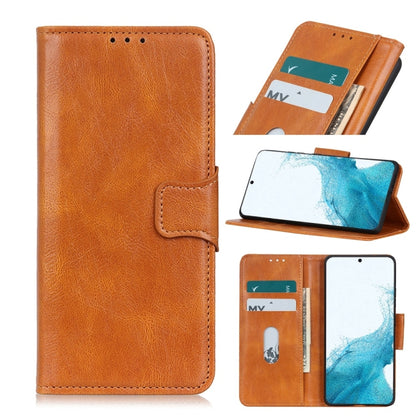 Mirren Crazy Horse Texture Horizontal Flip Leather Case with Holder & Card Slots & Wallet, For Samsung Galaxy S22 5G, For Samsung Galaxy S22+ 5G, For Samsung Galaxy S22 Ultra 5G