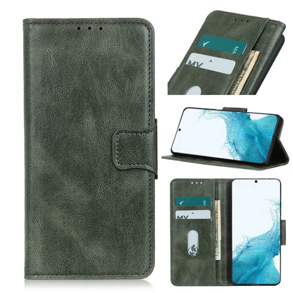 Mirren Crazy Horse Texture Horizontal Flip Leather Case with Holder & Card Slots & Wallet