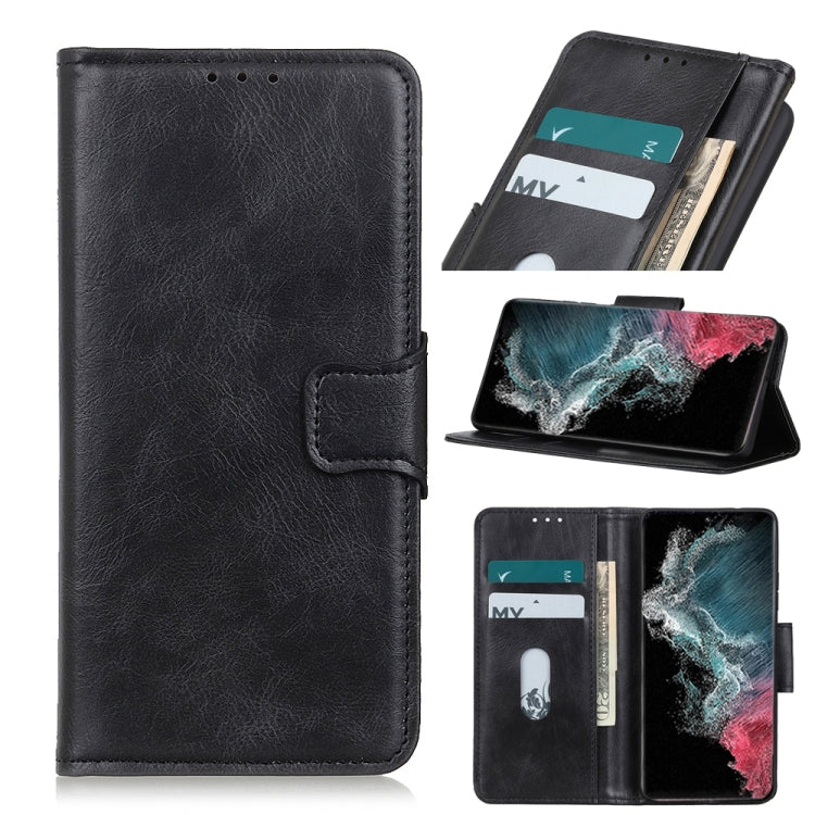 Mirren Crazy Horse Texture Horizontal Flip Leather Case with Holder & Card Slots & Wallet