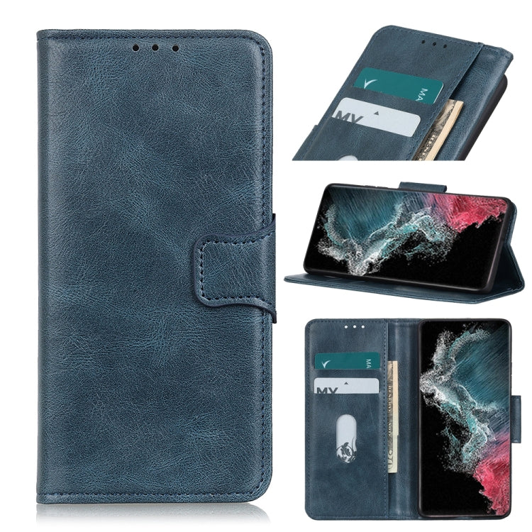 Mirren Crazy Horse Texture Horizontal Flip Leather Case with Holder & Card Slots & Wallet