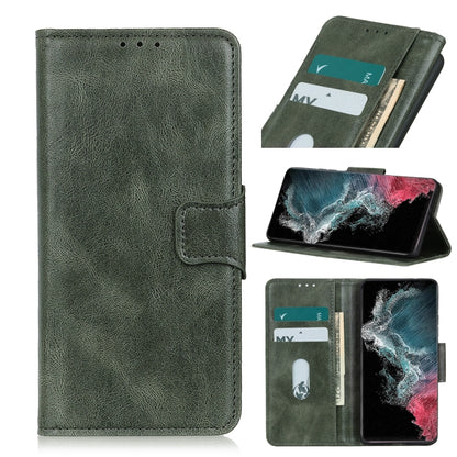 Mirren Crazy Horse Texture Horizontal Flip Leather Case with Holder & Card Slots & Wallet, For Samsung Galaxy S22 5G, For Samsung Galaxy S22+ 5G, For Samsung Galaxy S22 Ultra 5G