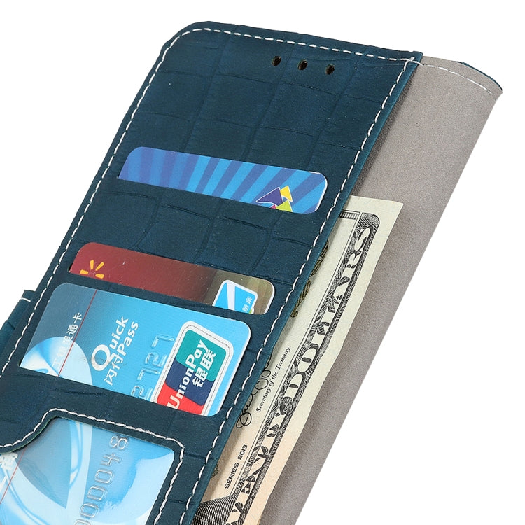 Magnetic Crocodile Texture Horizontal Flip Leather Case with Holder & Card Slots & Wallet