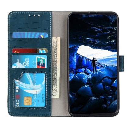 Magnetic Crocodile Texture Horizontal Flip Leather Case with Holder & Card Slots & Wallet