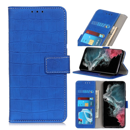 Magnetic Crocodile Texture Horizontal Flip Leather Case with Holder & Card Slots & Wallet