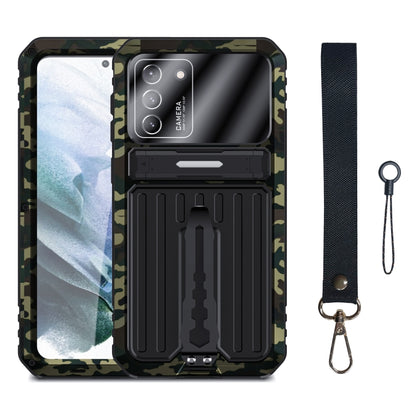 Armor Shockproof Splash-proof Dust-proof Phone Case with Holder