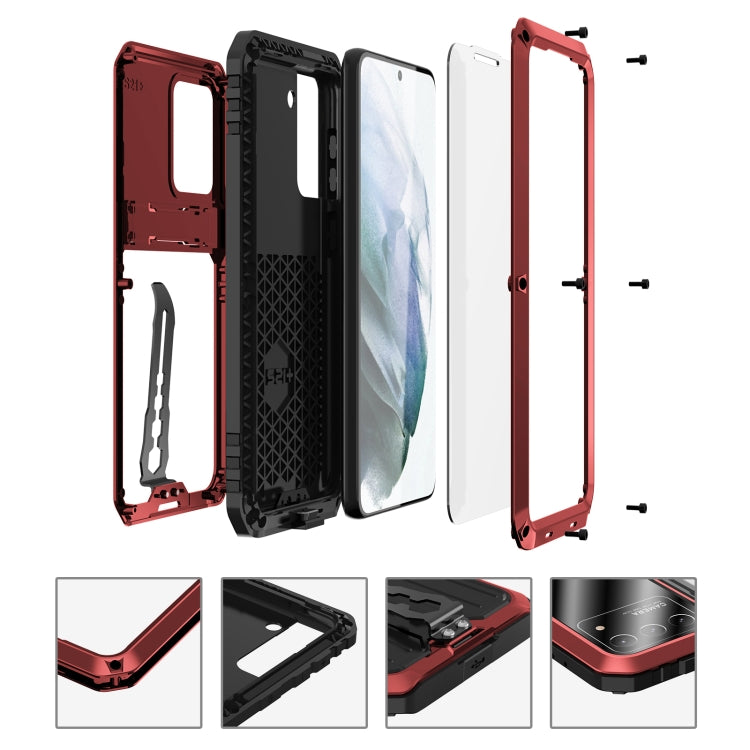 Armor Shockproof Splash-proof Dust-proof Phone Case with Holder