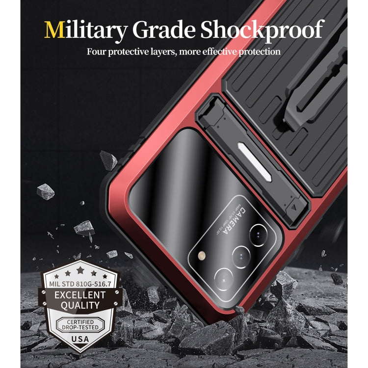 Armor Shockproof Splash-proof Dust-proof Phone Case with Holder